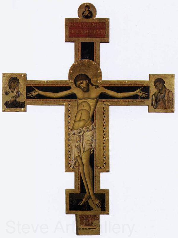 GIUNTA PISANO Crucifix sdh Norge oil painting art
